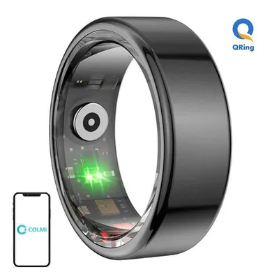 Intelligenter Ring COLMi R02 Größe 10 Bluetooth 5.0 IP68 Laufzeit 6 Tage Schwarz