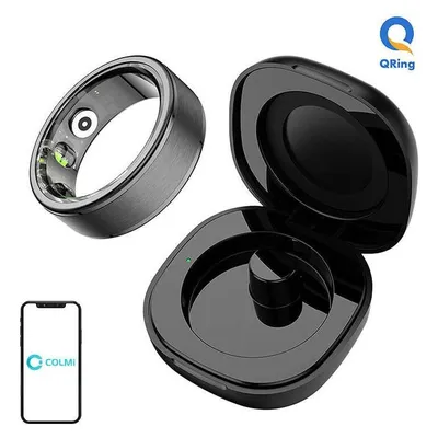 Intelligenter Ring Colmi R03 Größe 11 Bluetooth IPX8 USB Schwarz