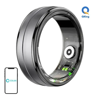 Intelligenter Ring COLMi R06 Größe 10 Bluetooth 5.0 5ATM Laufzeit 5 Tage Android/iOS Schwarz