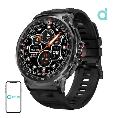 COLMi V69 Bluetooth 1,85" Schwarz Einheitsgröße IP68 SpO2 Herzfrequenzmesser