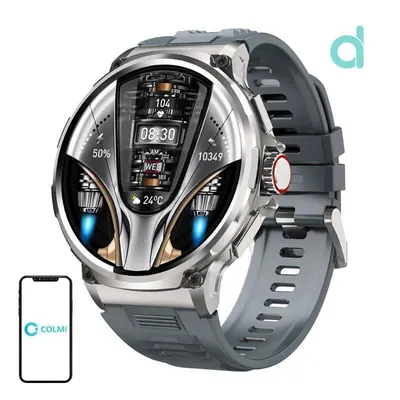 COLMi V69 Bluetooth 1,85" Silber Einheitsgröße IP68 SpO2 Herzfrequenzmesser