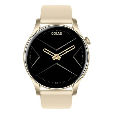 COLMi V73 Bluetooth 1,43" Gold Gehäuse Silikon IP67 SpO2 Herzfrequenzmesser