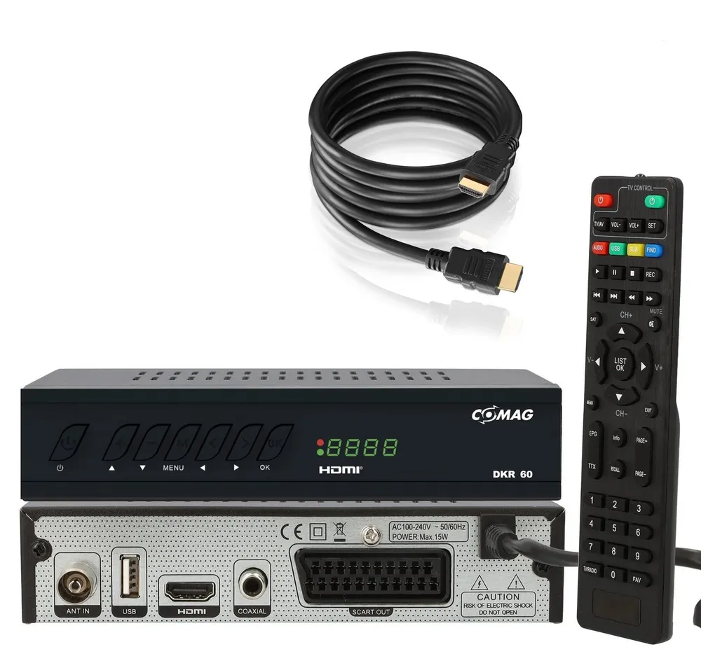 Comag COMAG DKR 60 HD digitaler Full HD Kabel-Receiver (PVR Ready, HDTV, Kabel-Receiver