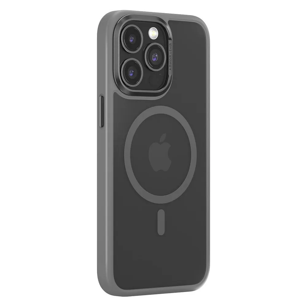 Comma Tasche Joy Elegant Mag für iPhone 15 Plus grau