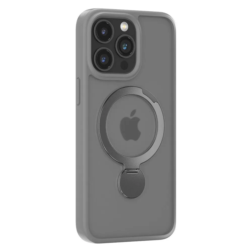 Comma Tasche Joy Shark Mag für iPhone 15 Plus grau