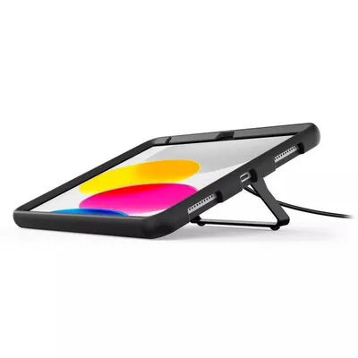 Hülle Compulocks für iPad 10.9" 10th Gen Secured Kickstand Schwarz