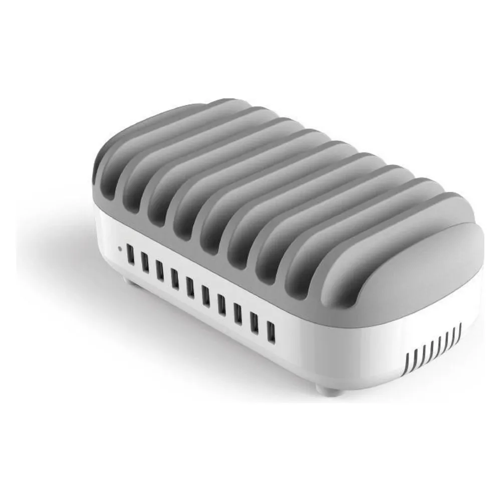 Compulocks 10 Port USB Charg Dock station WHT UK