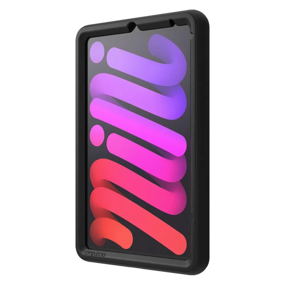 Hartes Gehäuse Compulocks für iPad Mini 8.3" 6th Gen Schwarz