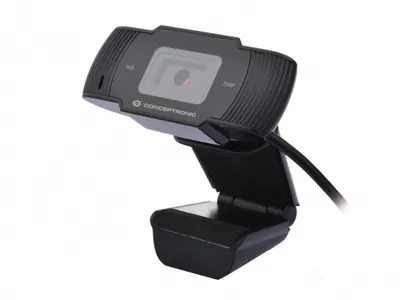 Conceptronic AMDIS03B Webcam 1280 x 720 Pixel USB 2.0 Schwarz