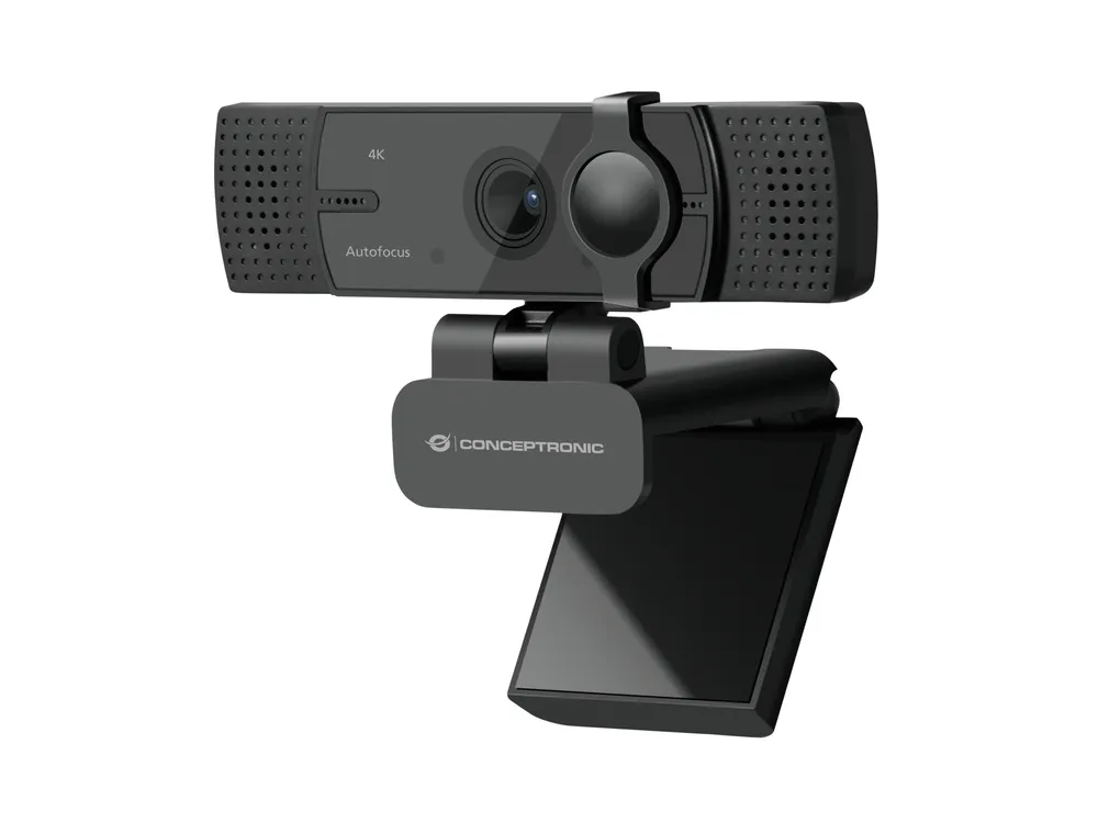 Conceptronic AMDIS07B Webcam 16 MP 3840 x 2160 Pixel USB 2.0 Schwarz