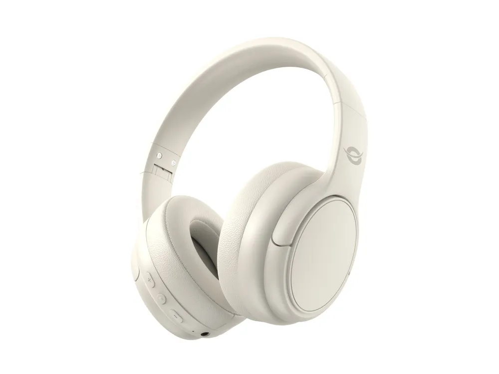 Auriculares Conceptronic PARRIS03C Inalámbrico y alámbrico Bluetooth 5.4 Cremá