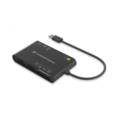 Conceptronic BIAN01B Smart-Card-Lesegerät Drinnen USB 3.2 Gen 1 (3.1 Gen 1) Schwarz