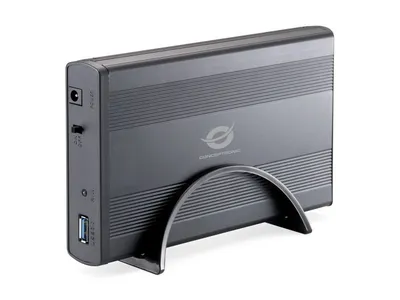 Conceptronic CHD3DUSB3 Speicherlaufwerksgehäuse HDD-Gehäuse Graphit 3.5"