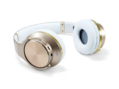 Conceptronic CHSPBTNFCSPKG Kopfhörer & Headset Verkabelt & Kabellos Kopfband Anrufe/Musik Mikro-USB Bluetooth Gold, Weiß