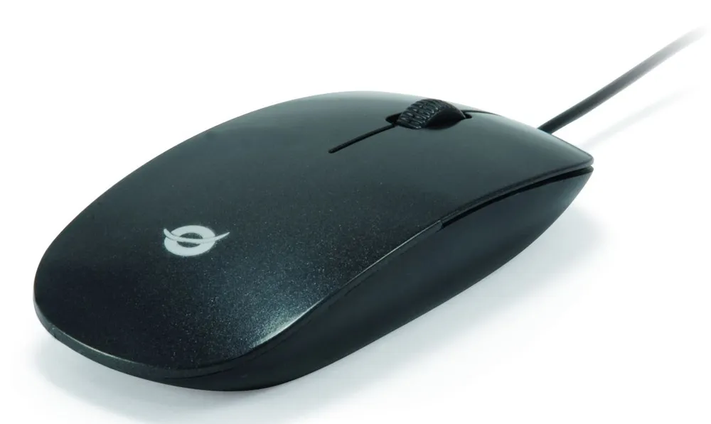 Conceptronic CLLM3BDESK Maus Büro Beidhändig USB Typ-A Optisch 800 DPI