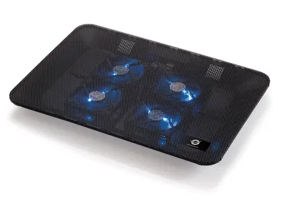 Conceptronic CNBCOOLPADL4F Llaptop-Kühlpad 39,6 cm (15.6") Schwarz