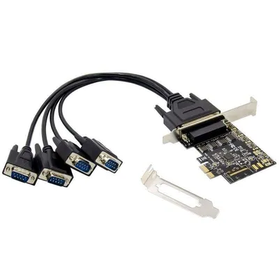Schnittstellenkarte Conceptronic EMRICK12B PCIe 4x RS-232 DB9 256B FIFO Schwarz