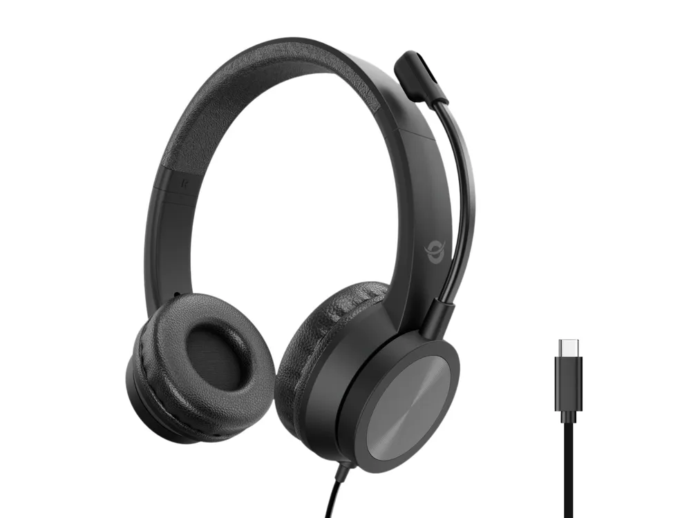 Auriculares Conceptronic POLONA05BC Alámbricos Llamadas Música 20-22000 Hz 165 g Auriculares Negro