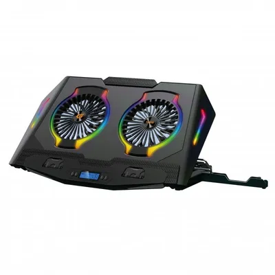 Conceptronic THYIA02B Llaptop-Kühlpad 43,2 cm (17") Schwarz
