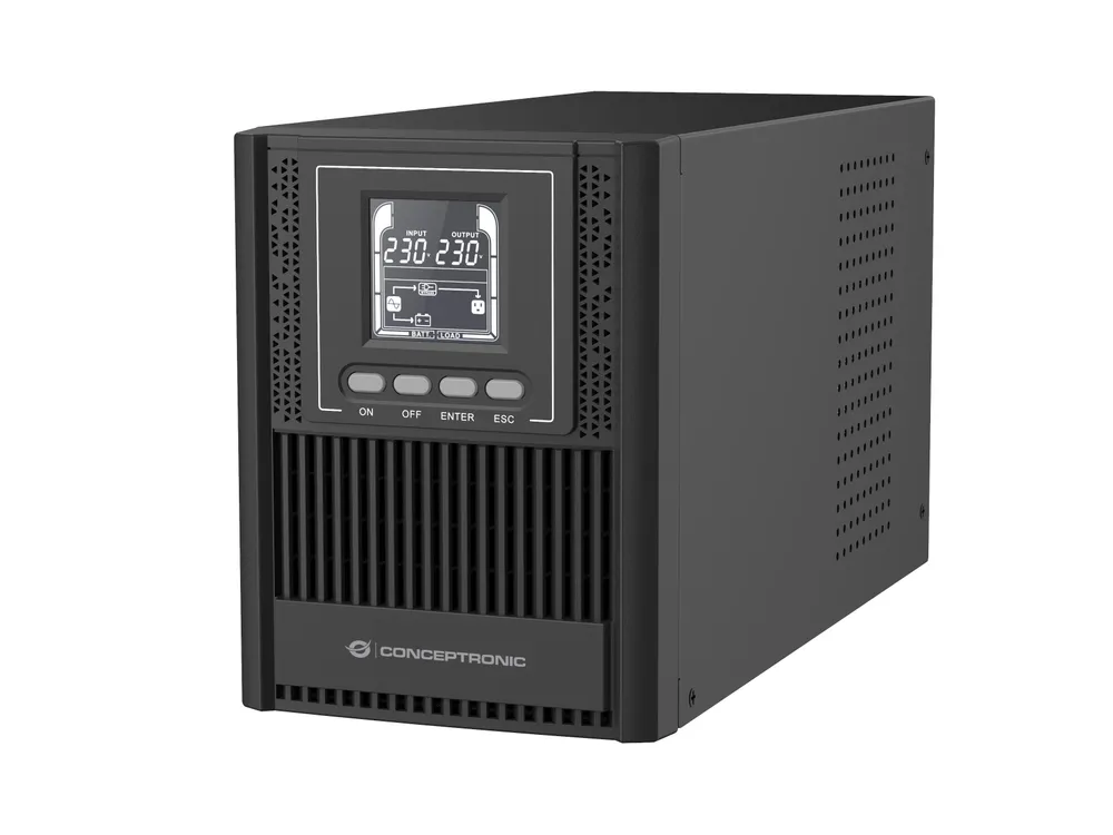 Sai Conceptronic 1kVA Bleiakkumulator 9Ah 4h Aufladung Überlastschutz LCD