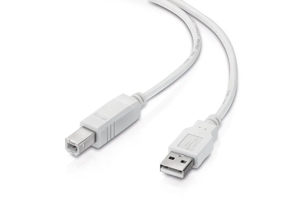 conecto conecto USB 2.0 Kabel/Druckerkabel, USB A Stecker auf USB B Stecker, USB-Kabel