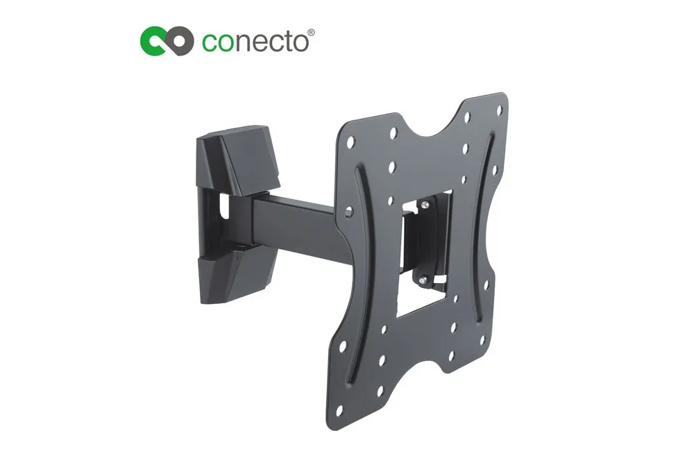 conecto TV-Wandhalterung TV Wandhalter für LCD LED Fernseher & Monitor, (bis 42 Zoll, neigbar, schwenkbar)