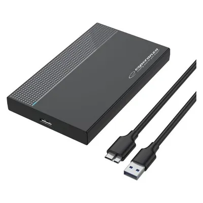 Connectland Boitier externe USB 3.0 Esperanza - S-ATA 2,5" (Noir)