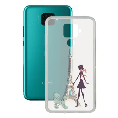 Contact Case Design TPU Frankreich für Huawei Mate 30 Lite