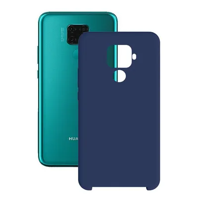 Contact Silk TPU Blau Hülle für Huawei Mate 30 Lite