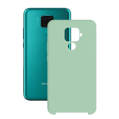 Contact Türkisfarbene Seiden-TPU-Hülle für Huawei Mate 30 Lite