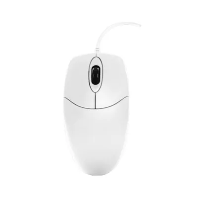 Maus Contour Design Active Key AK-PMJ1 USB 1000 DPI Weiß Ambidextrous Wasserdicht