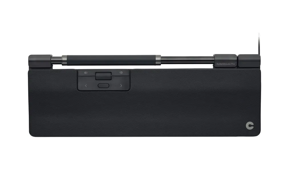 Ratón Contour Design RollerMouse Pro USB 2800DPI Negro Ergonómico 6 Botones