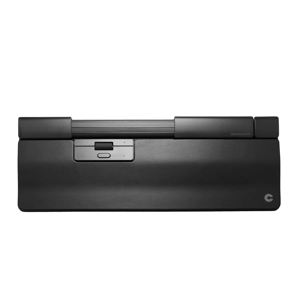 Maus Contour Design SliderMouse Pro RF Wireless Bluetooth USB Type-A 2800 DPI Schwarz Ergonomisch