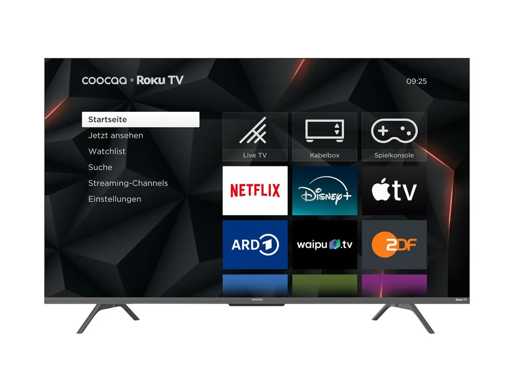 Coocaa 43CRUG50Z LED-Fernseher (108 cm/43 Zoll, HDR, Roku TV, HDR)