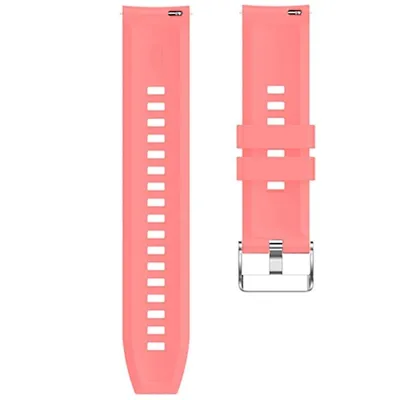 Cooles universelles rosa Gummiarmband 20 mm für Amazfit Bip/GTS/Bip Lite/Huawei/Samsung/Cool Oslo