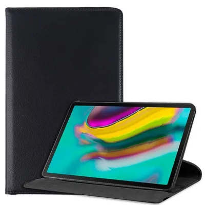 Coole schwarze Kunstlederhülle Galaxy Tab S5e T720/T725 10,5"