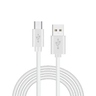 Cooles Universal-USB-auf-Micro-USB-Kabel 2,4 A 1,2 m Weiß