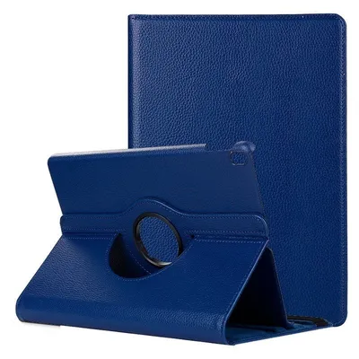 Coole, blaue drehbare Hülle für iPad 2019/2020 10,2"