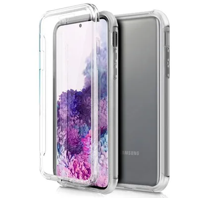 Coole transparente 3D-Silikonhülle für Samsung Galaxy S20