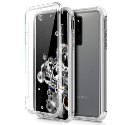 Coole transparente 3D-Silikonhülle für Samsung Galaxy S20 Ultra