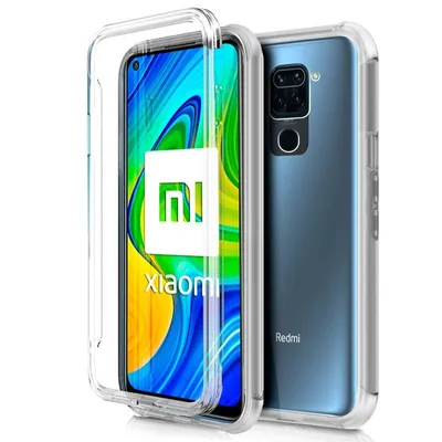Coole transparente 3D-Silikonhülle für Xiaomi Redmi Note 9