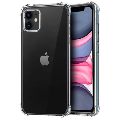Coole transparente Anti-Schock-Silikonhülle für das iPhone 11