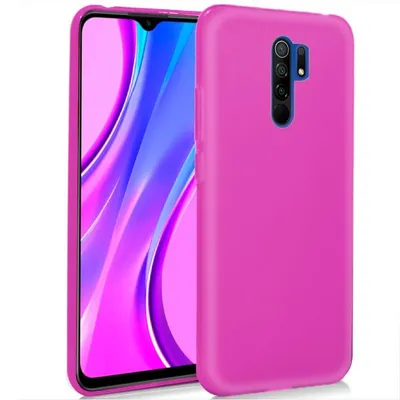 Coole rosa Silikonhülle für Xiaomi Redmi 9