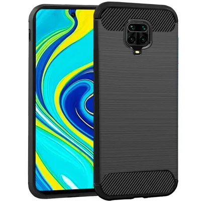 Cooles schwarzes Anthrazit-Case für Xiaomi Redmi Note 9S/Note 9 Pro