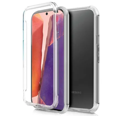 Coole transparente 3D-Silikonhülle für Samsung Galaxy Note 20
