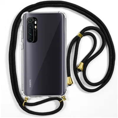 Coole schwarze Kordelhülle für Xiaomi Mi Note 10 Lite
