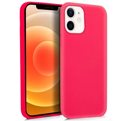 Coole rosa Silikonhülle für das iPhone 12 Mini