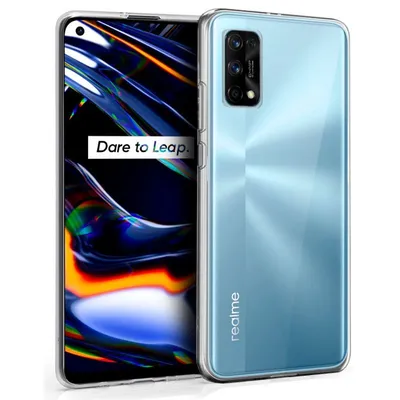 Coole transparente Silikonhülle für Realme 7 Pro