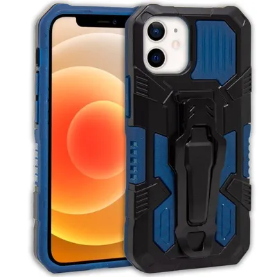 Cooles Hard Clip Case Navy für iPhone 12 Mini