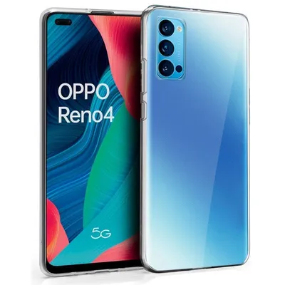 Coole transparente Silikonhülle für Oppo Reno 4
